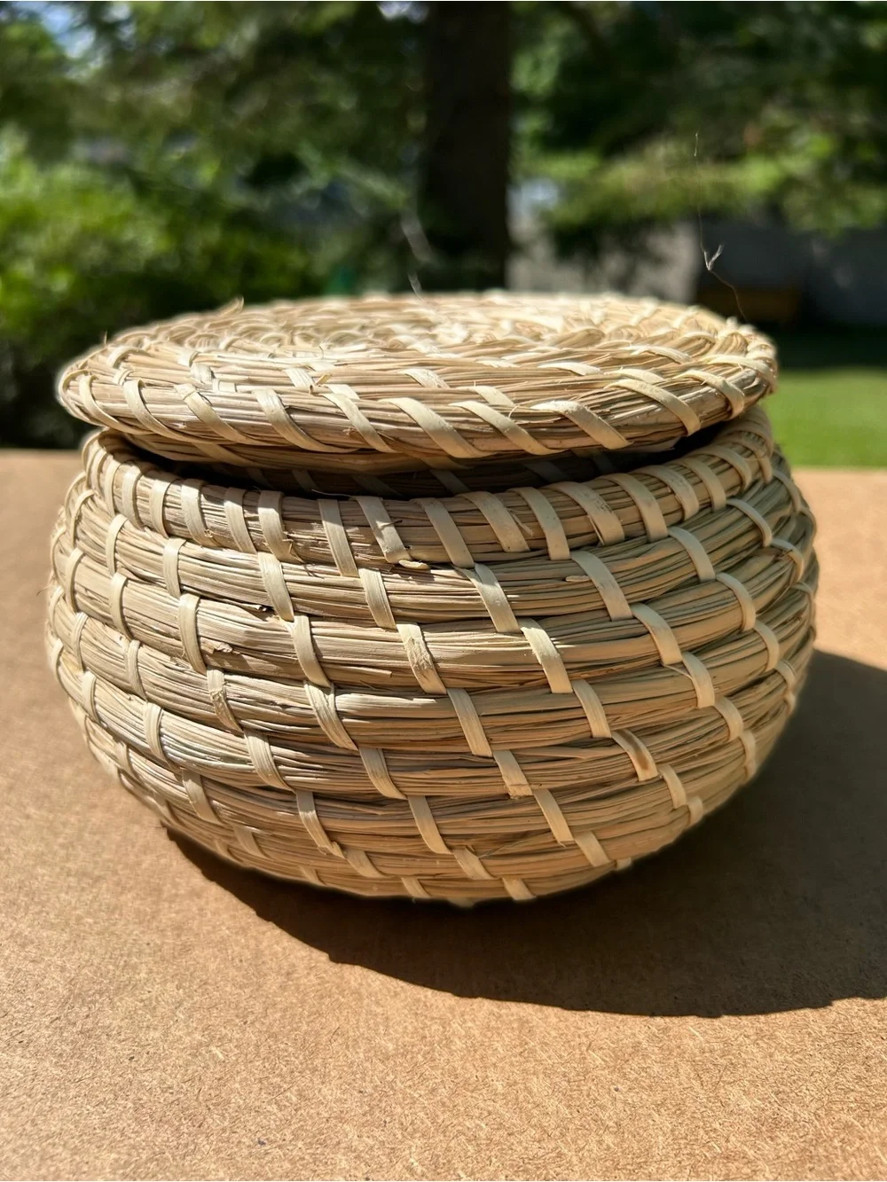 N/A handwoven rattan